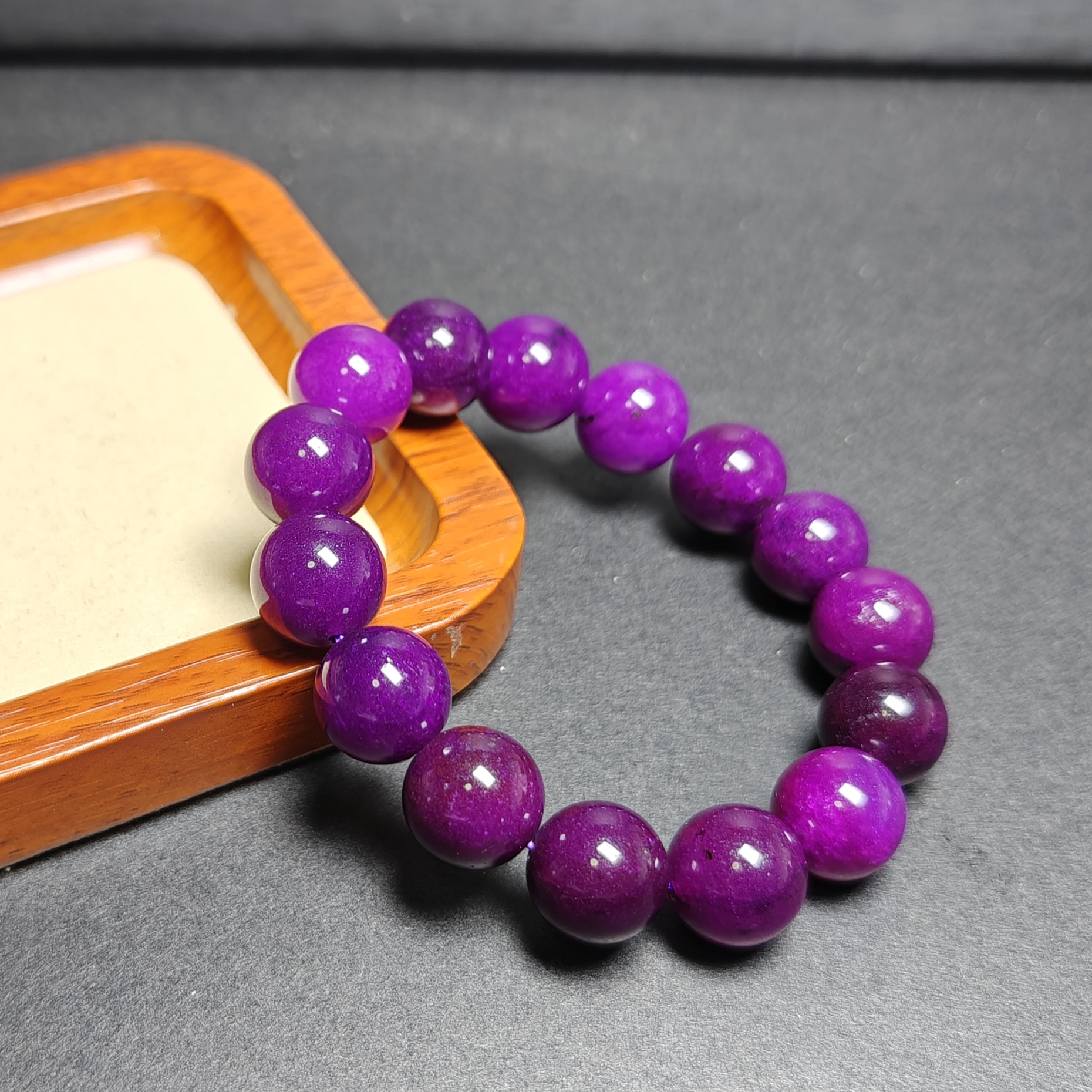 [停业清货]紫俱来13m手串-324