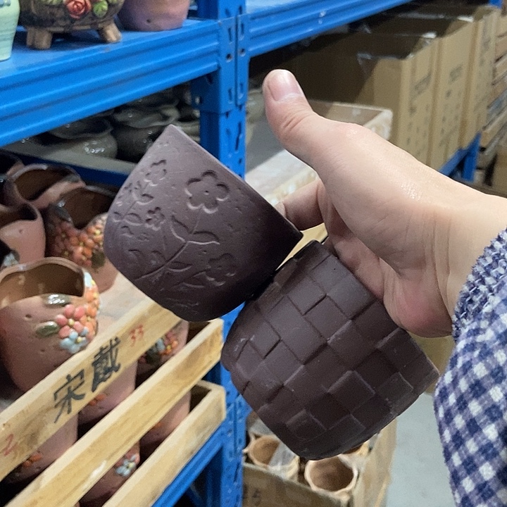 花盆单场满9.9发货9-9.5×7-7.5变形