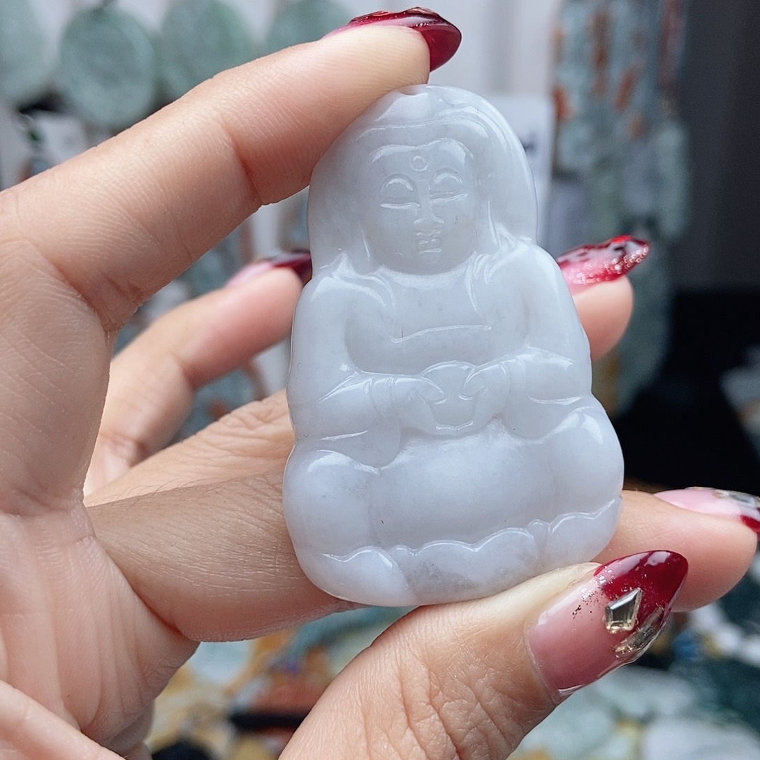 翡翠颈饰14K金镶嵌翡翠