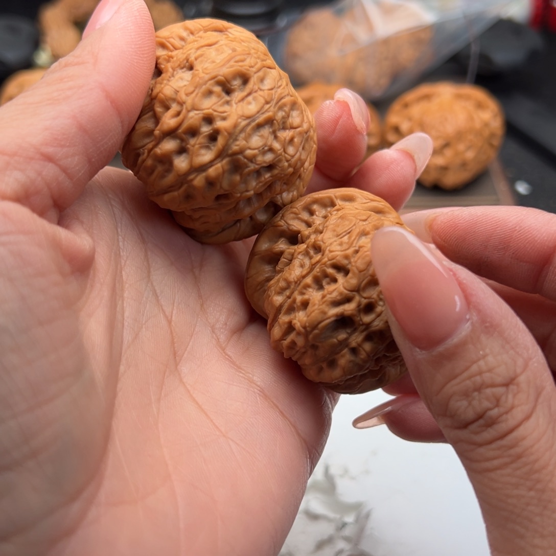 文玩核桃把件血麒麟44