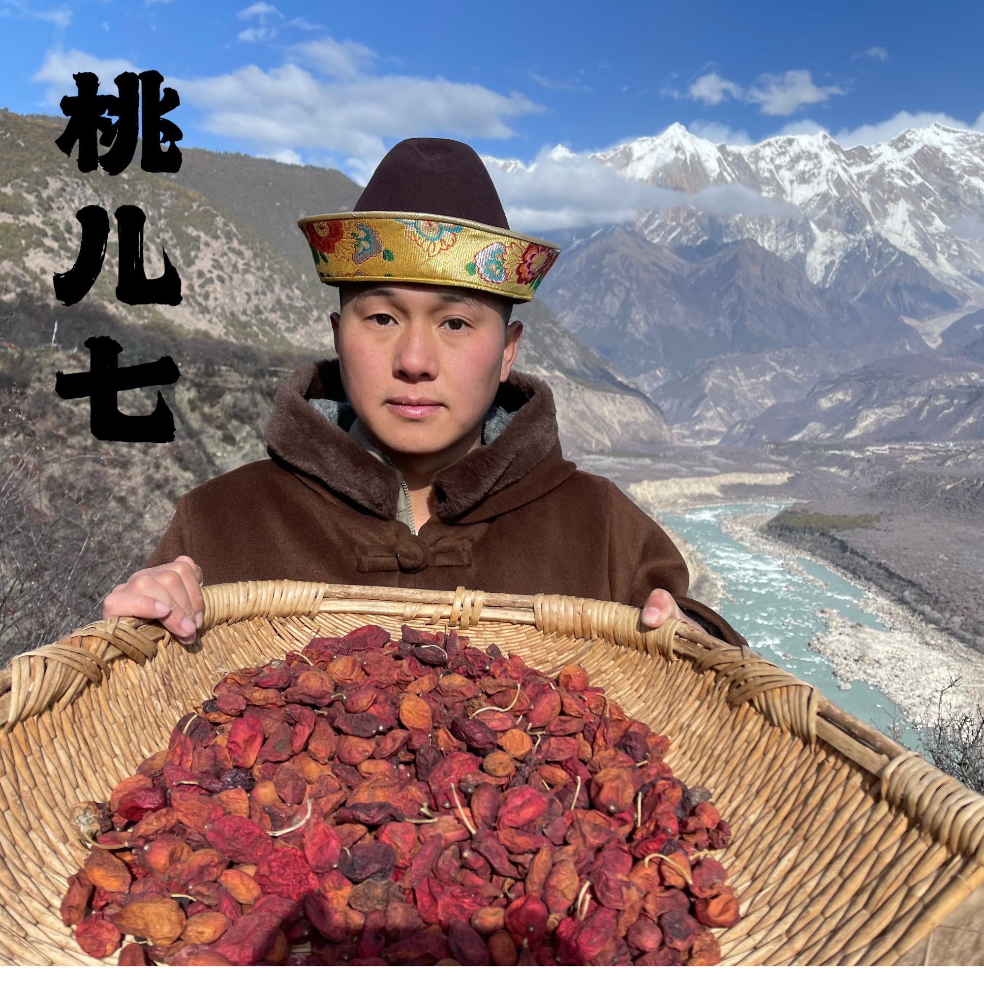 【西藏收货】西藏山货桃儿七鬼臼果 煲汤煮水 山药