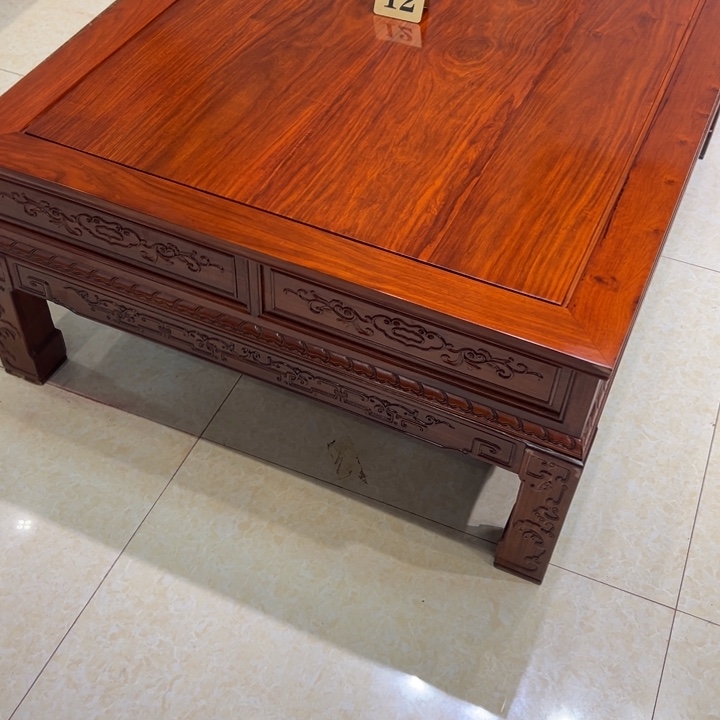 果***送端景台花梨木类安哥拉紫檀