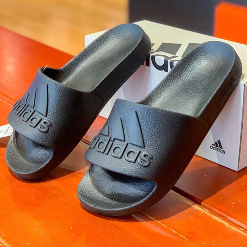 Adidas阿迪达斯拖鞋男鞋女鞋运动鞋休闲鞋居家时尚一字拖IF7371