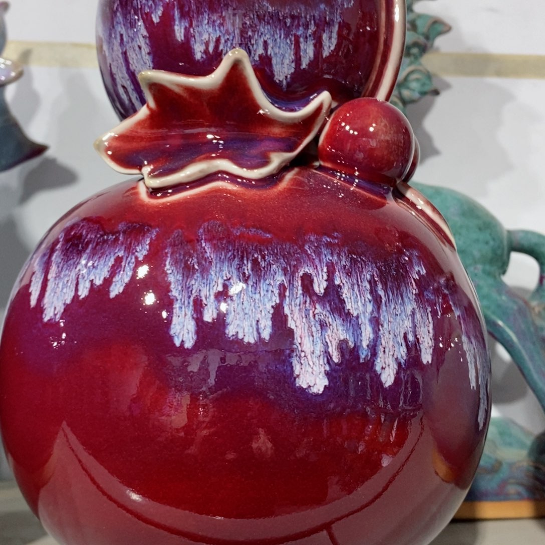 摆件爱****店神垕镇原产地钧瓷！