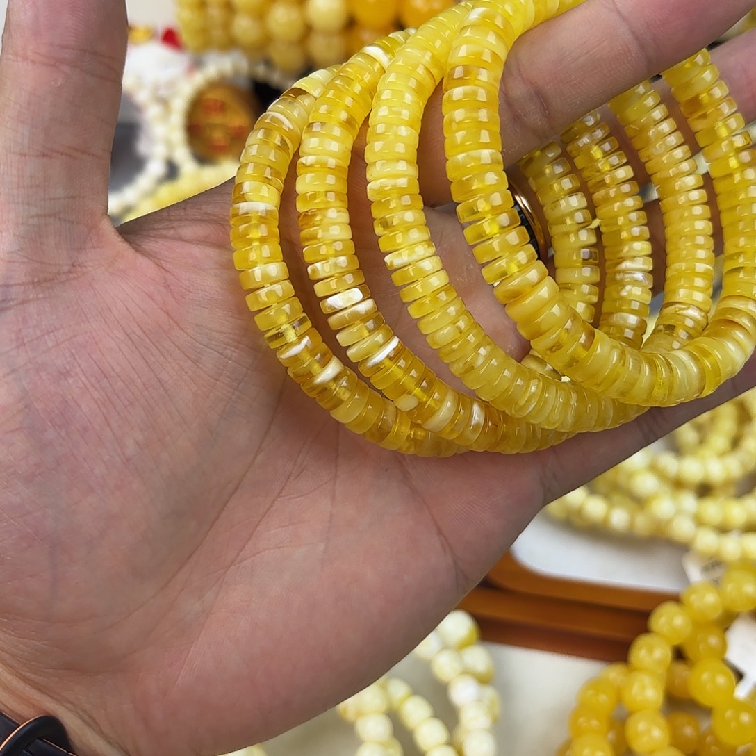 就****琥珀未镶嵌手链粉丝牌福利多样性发其一