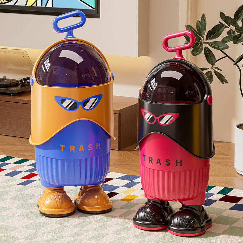 【小爱专属】天线宝宝动漫卡通垃圾桶香蕉造型可爱垃圾桶