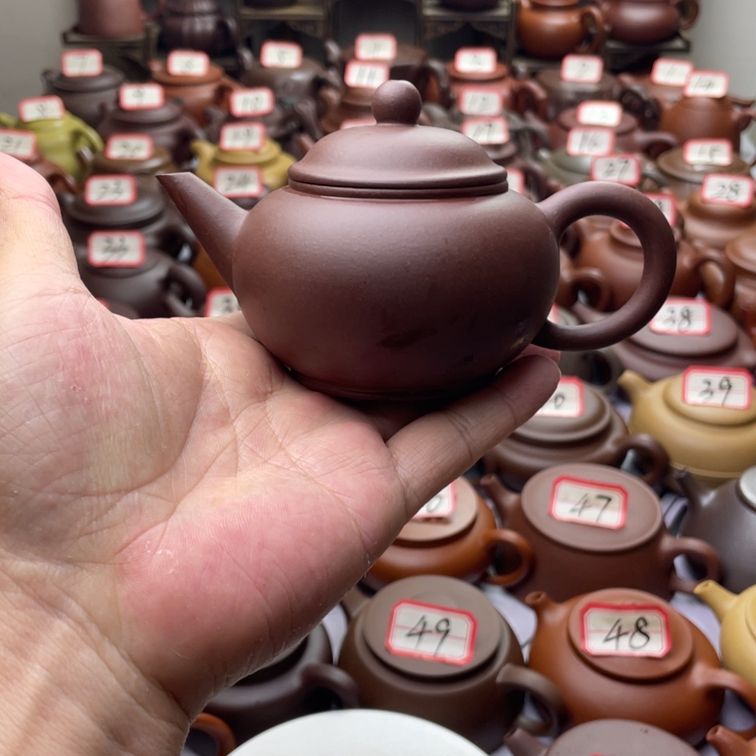 茶壶紫砂宜兴紫砂半手工
