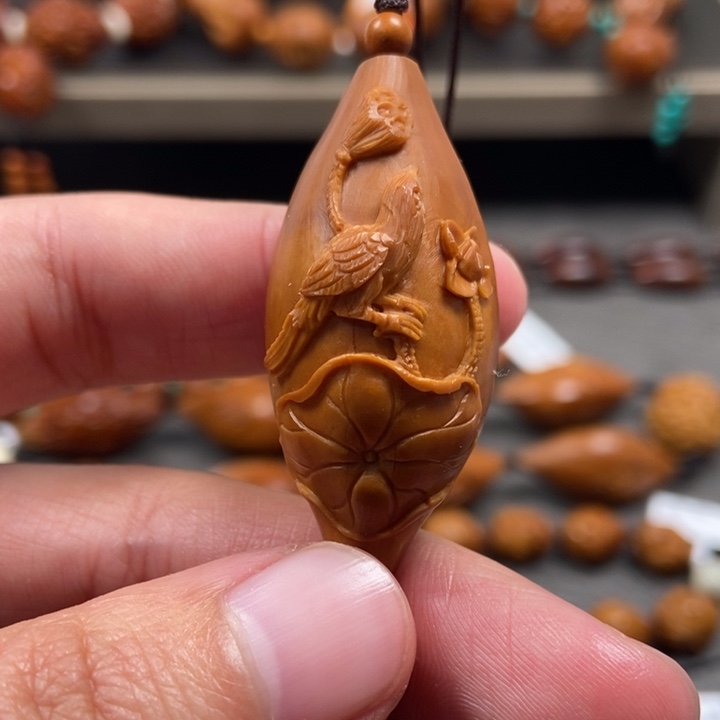 橄榄核手串/手链连连有喜