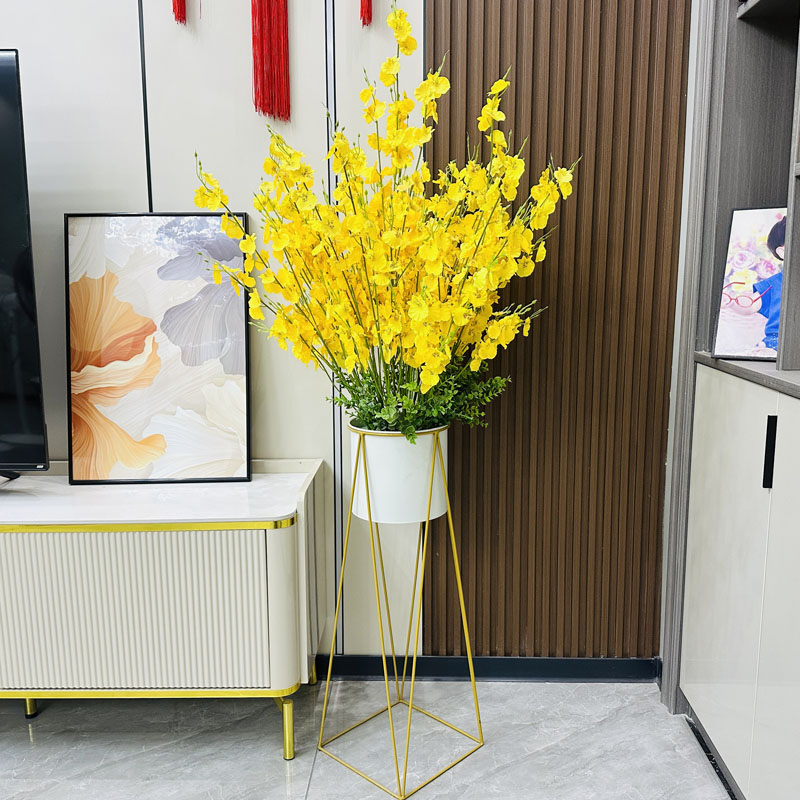 高枝跳舞兰假花仿真花