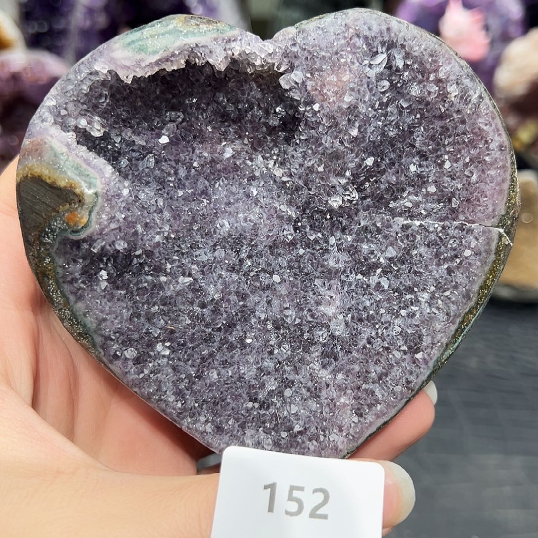 珠宝半成品未镶嵌紫晶