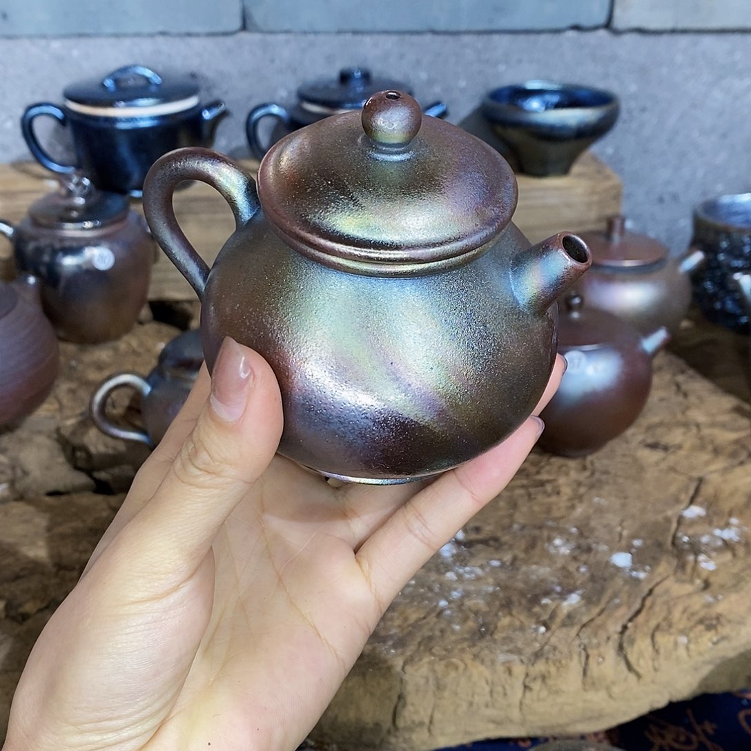 杯潘云南建水紫陶柴烧