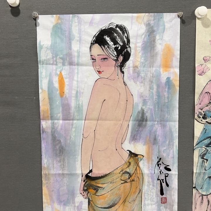 国画小**林老师作品国画