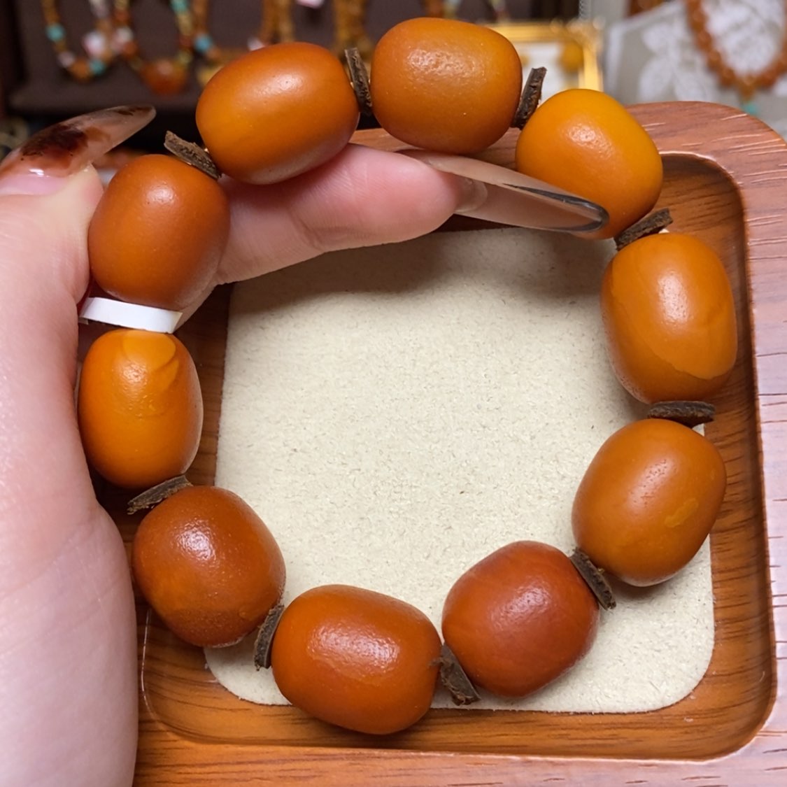 【闪购商品】手链蜜蜡未镶嵌手串