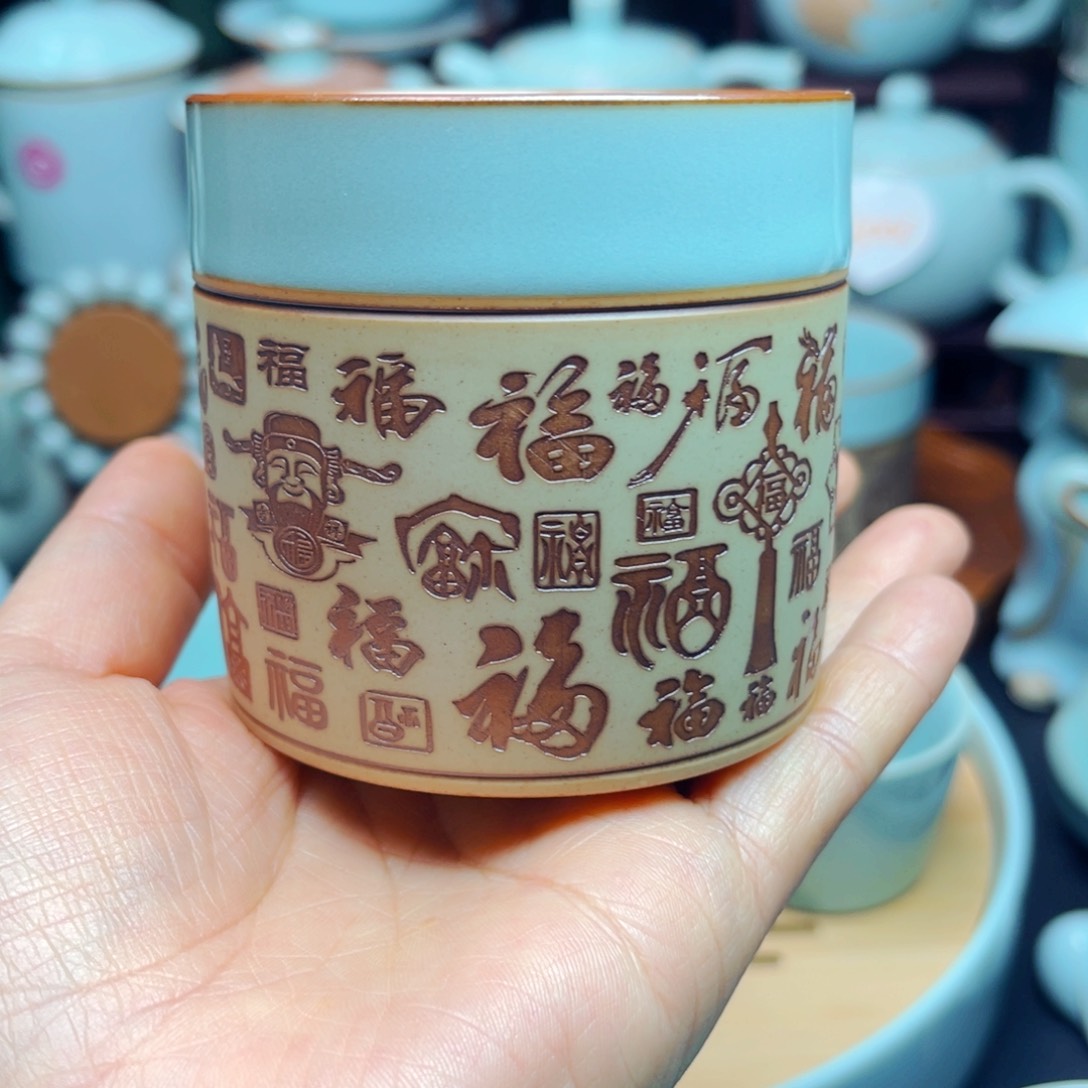 【闪购商品】汝州单壶，壶，天青，好品