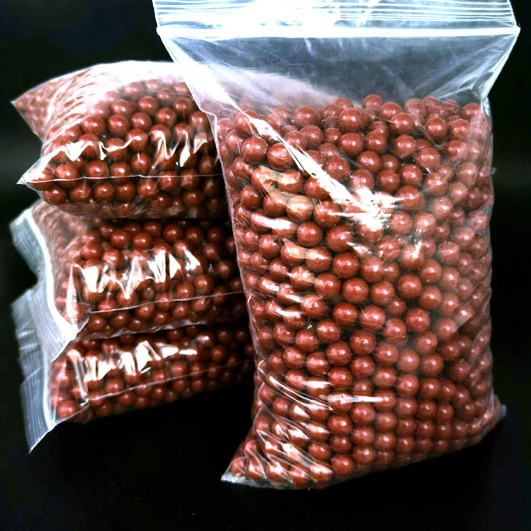 弹弓专用加强磁泥丸红色磁力加重泥丸弹道清晰