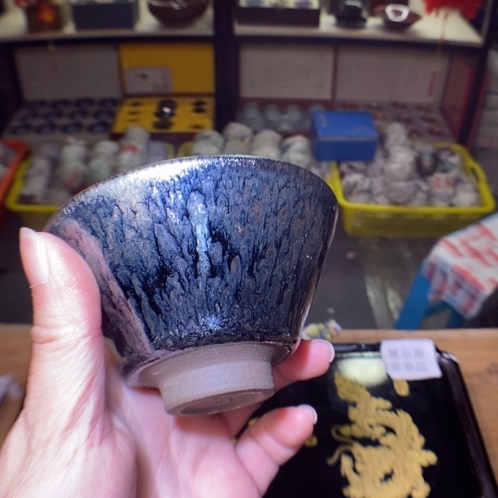 茶盏不带礼盒，建盏主人杯