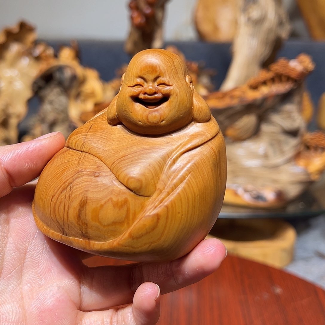 柏木（崖柏）崖柏木手把件摆件