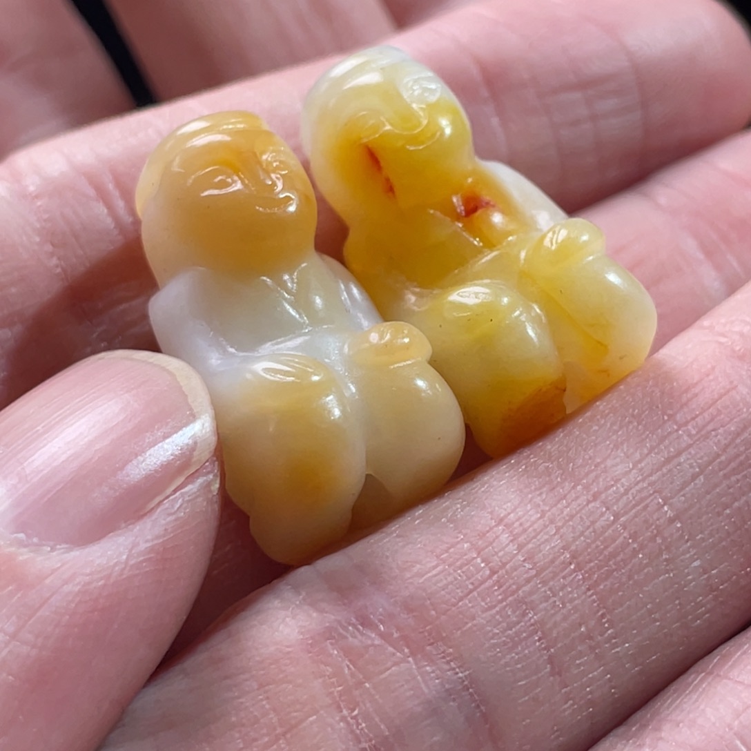 和田玉无未镶嵌温**光