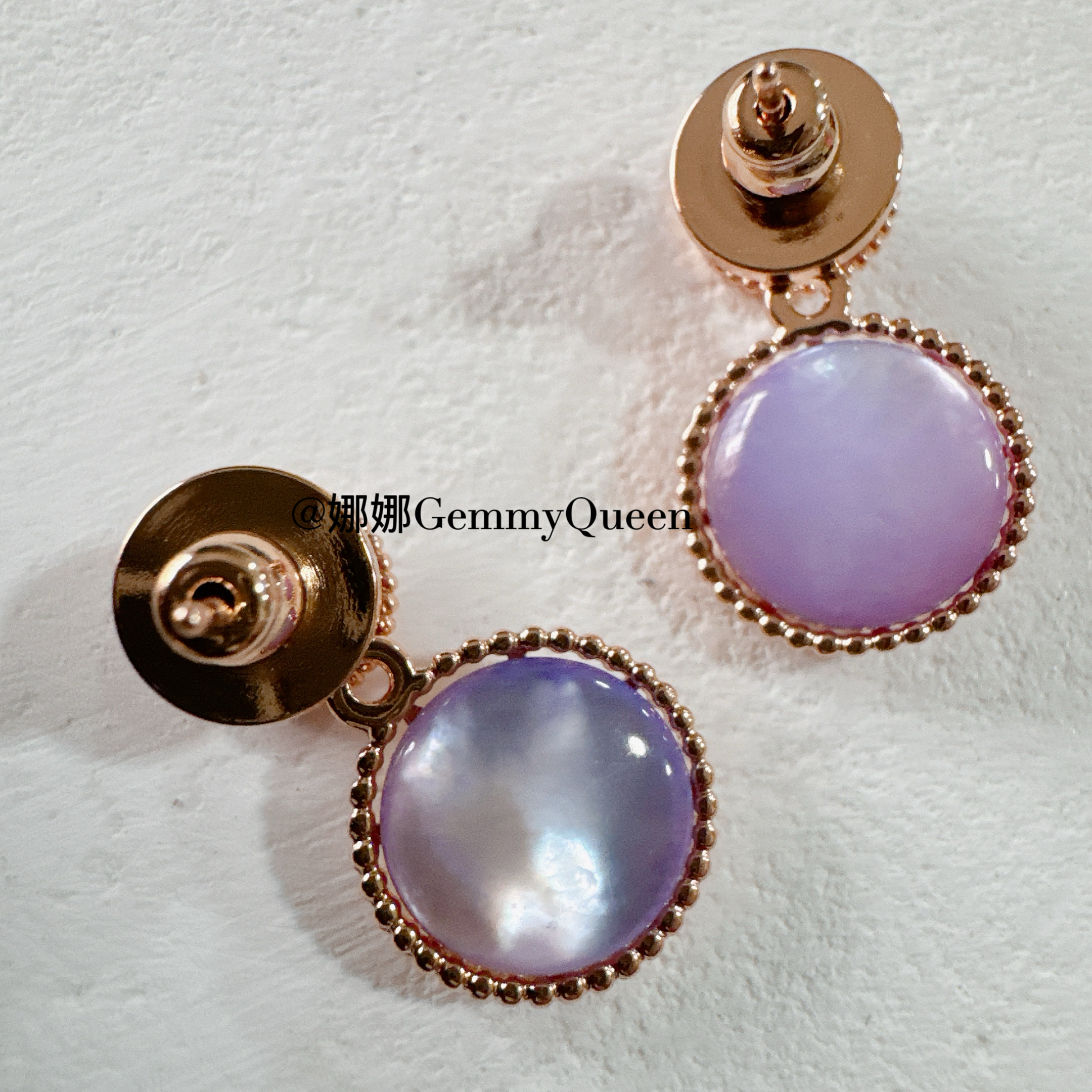 铜合金合成锆石吊坠 娜娜GemmyQueen耳环GQ07039