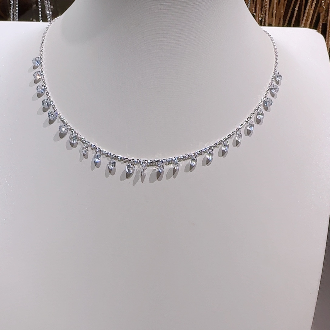 锆石铜合金锆石铜合金 项链