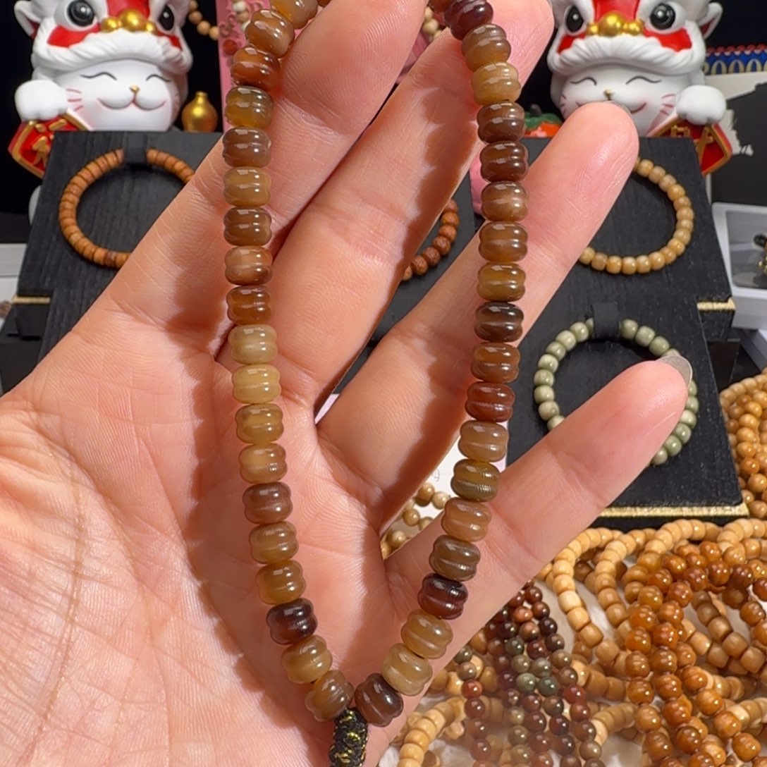 兔***朵龙脊菩提手串汉堡瑕款不退不换