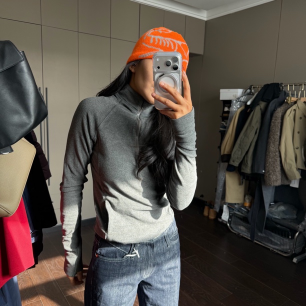 韩版气质长袖修身套头上衣