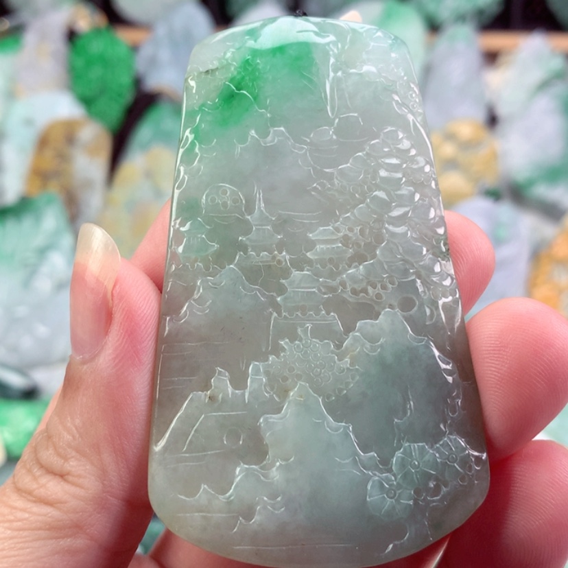【闪购商品】翡翠未镶嵌吊坠(不含链)