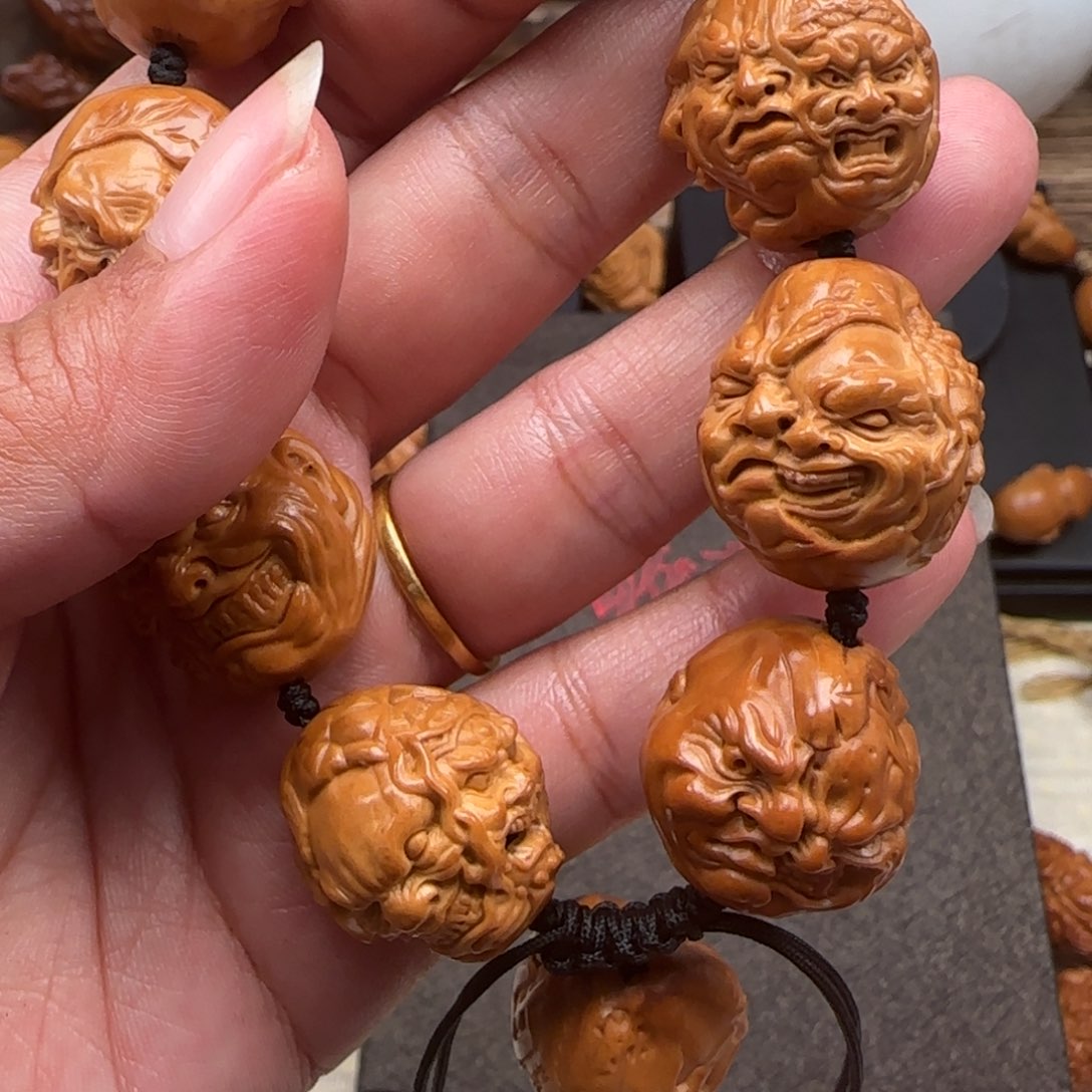 橄榄核手串橄榄手工制作工艺