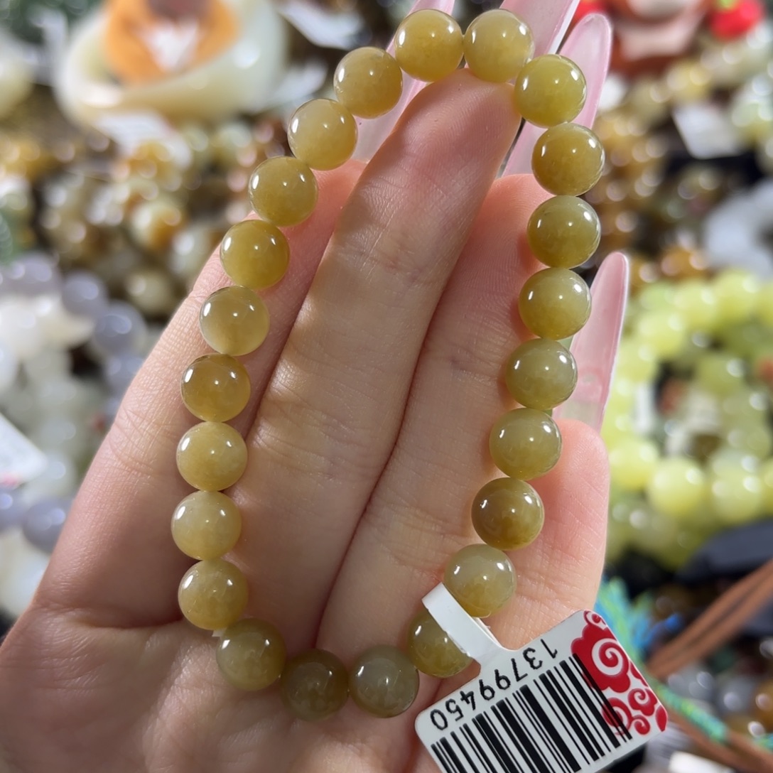 和田玉未镶嵌手链89