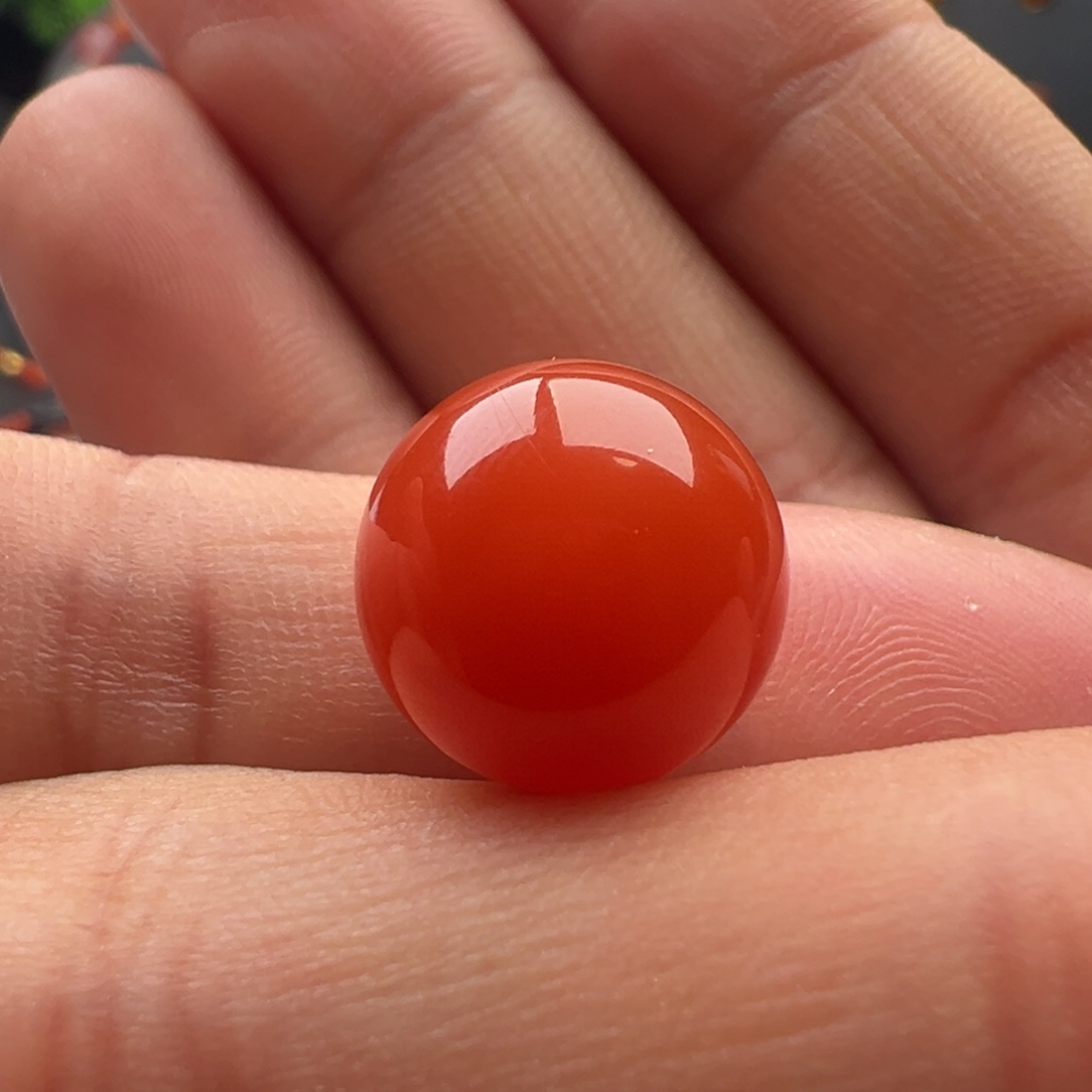 南红玛瑙未镶嵌圆珠13