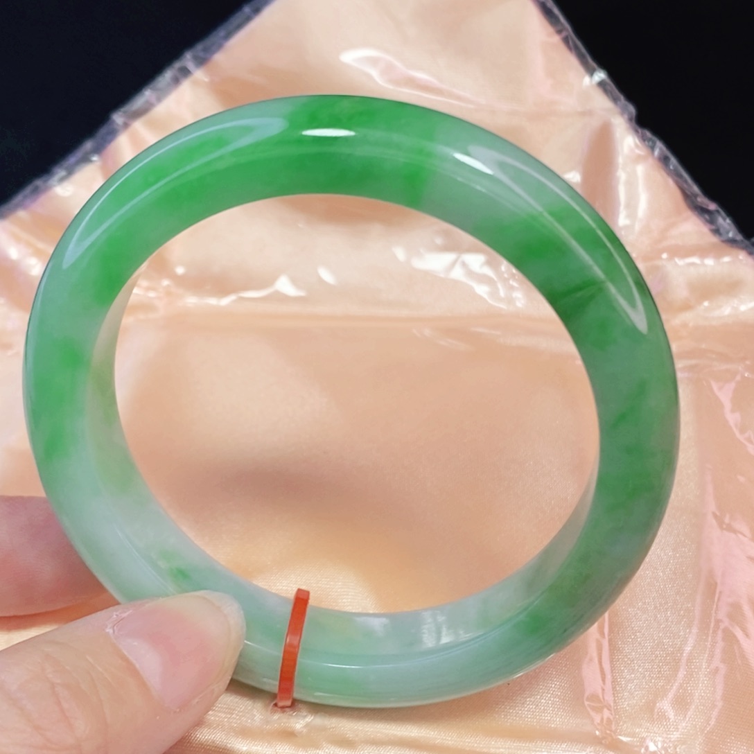 未镶嵌手镯翡翠57.2正圈