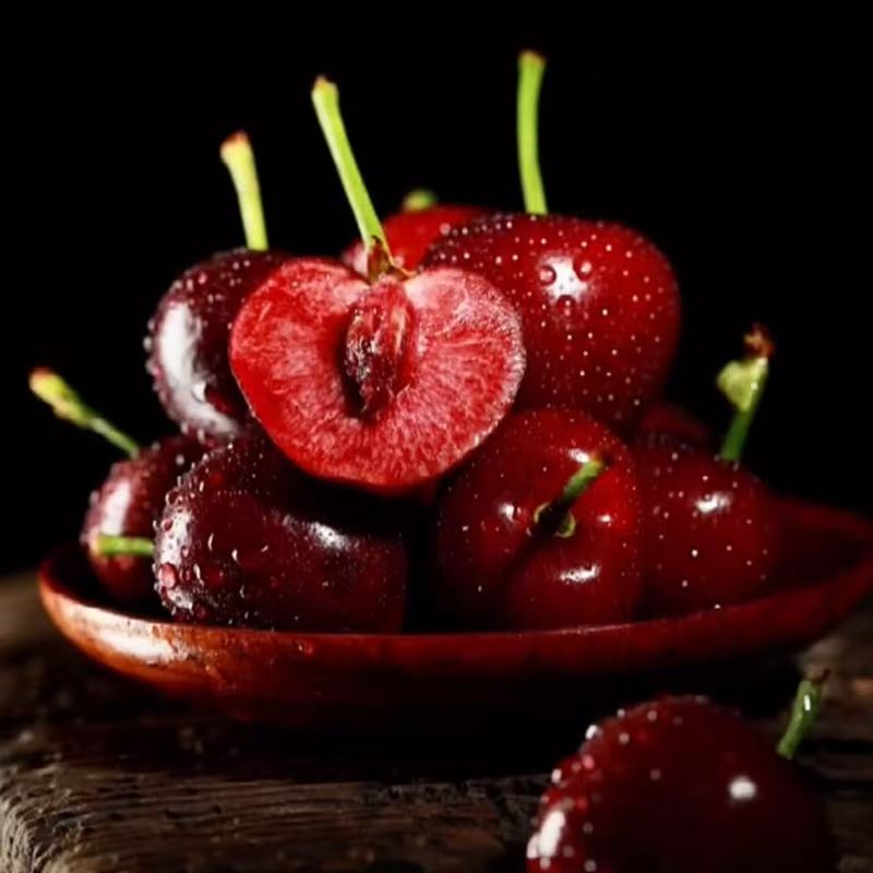 H10智利海运运进口新鲜车厘子2J-4J特级礼盒内附果径卡包邮