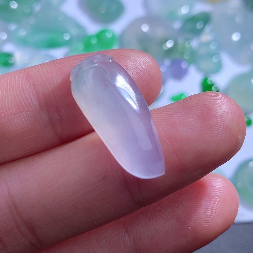 【闪购商品】翡翠颈饰未镶嵌缅甸A货翡翠