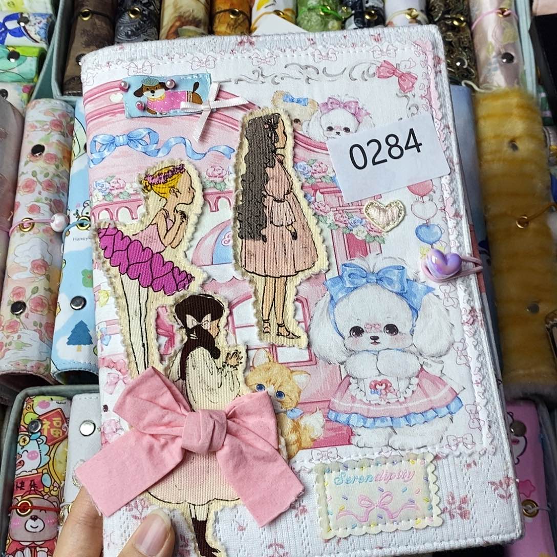 织绣A5 活页不加纸0284