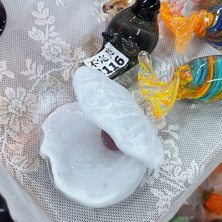 家悦琉璃花瓶摆件