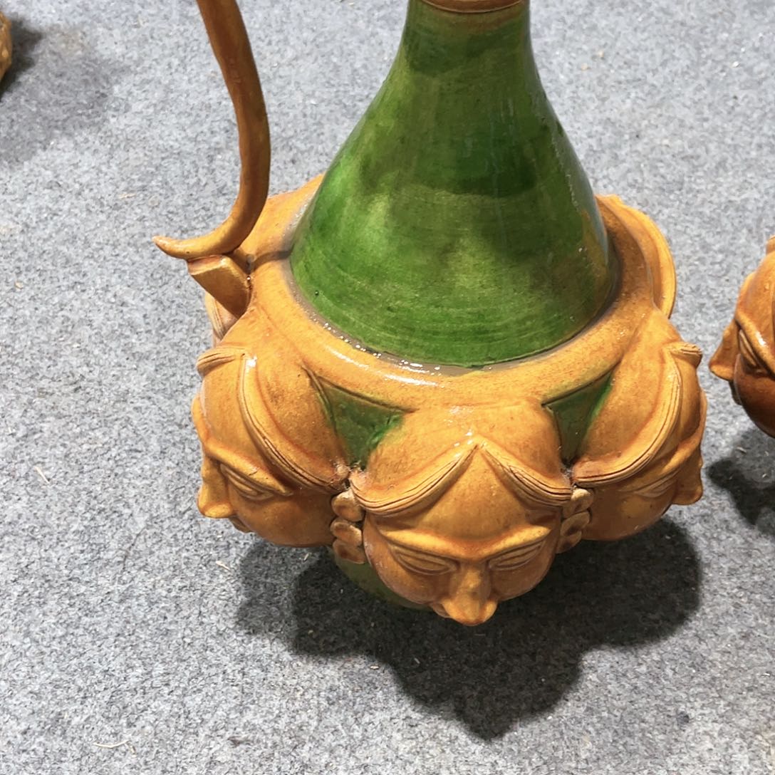 瓦当摆件摆件茶桌茶台陶瓷益***3