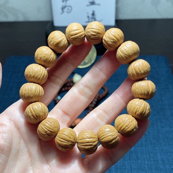 桃核吊坠土豪猴头16