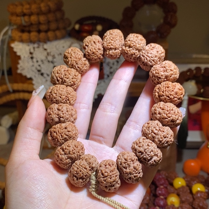 金刚菩提手串225原籽夹板