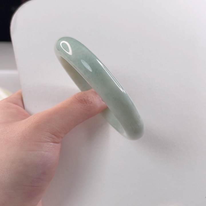 蓝田玉（蛇纹石化大理石玉）手镯未镶嵌王*娥