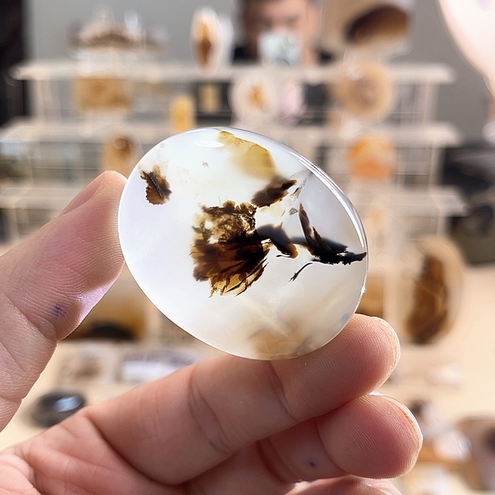 玛瑙/玉髓未镶嵌吊坠(不含链)