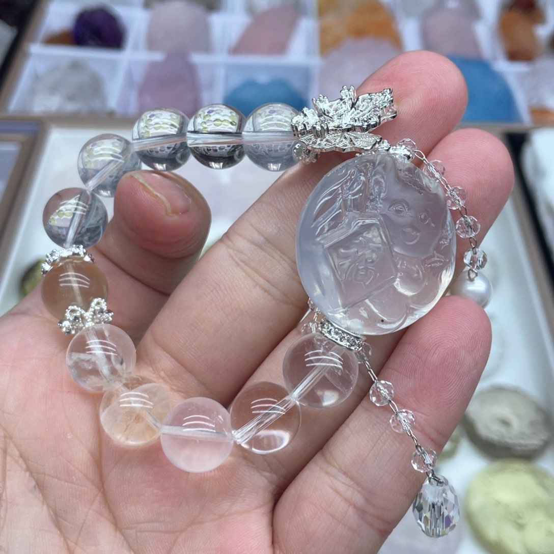 水晶吊坠(不含链)未镶嵌