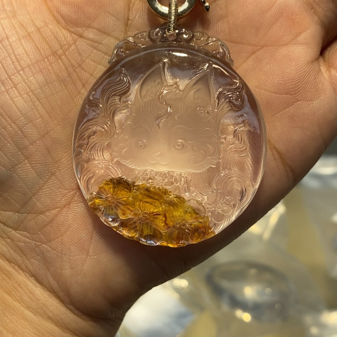 吊坠未镶嵌水晶博****肖JP47375婷