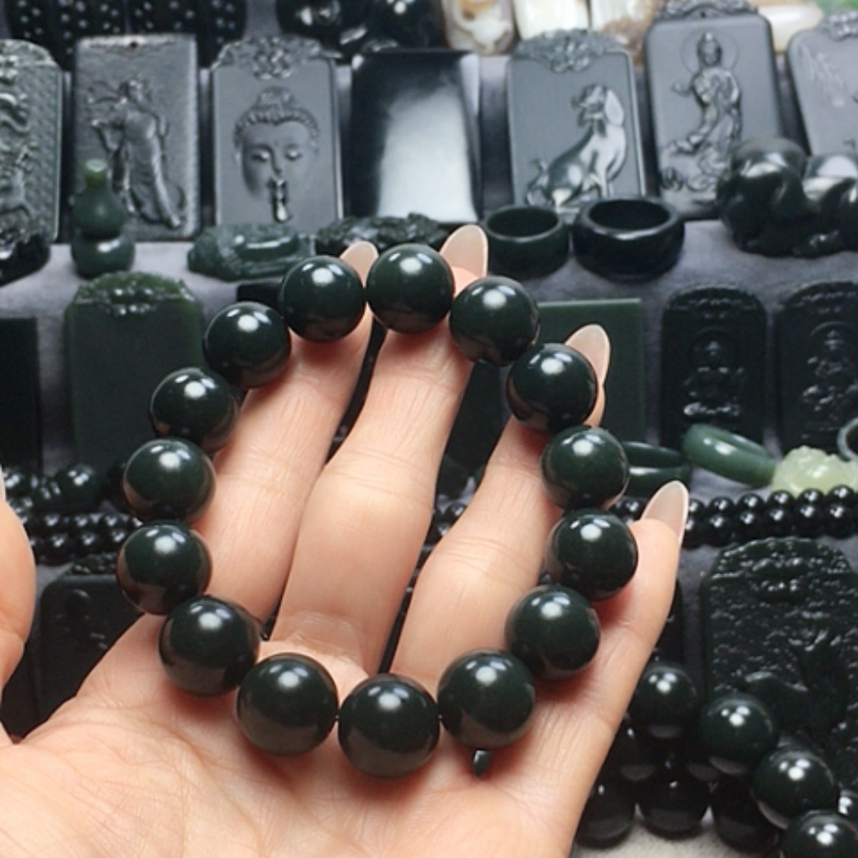 【闪购商品】和田玉手串未镶嵌