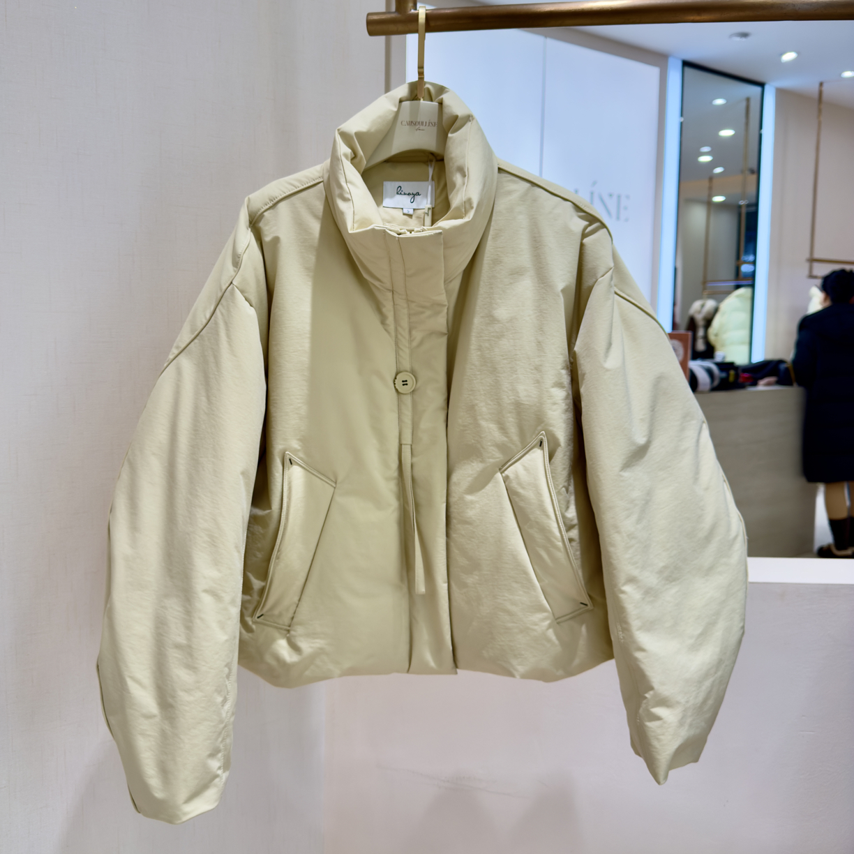 【5折优惠】25476118柚盐韩版时尚休闲短款羽绒服女潮流新款羽绒服