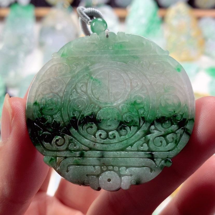 【闪购商品】翡翠吊坠(不含链)未镶嵌