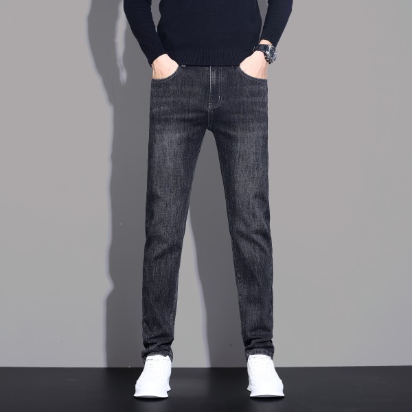 【五周年庆典】弹力百搭男士秋冬加绒牛仔裤870