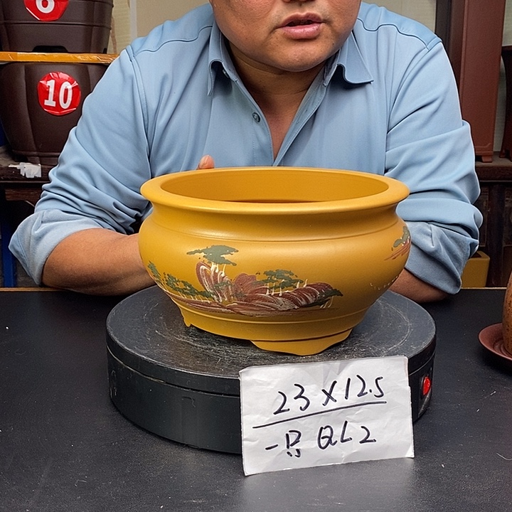 花盆紫砂货号一只QL2