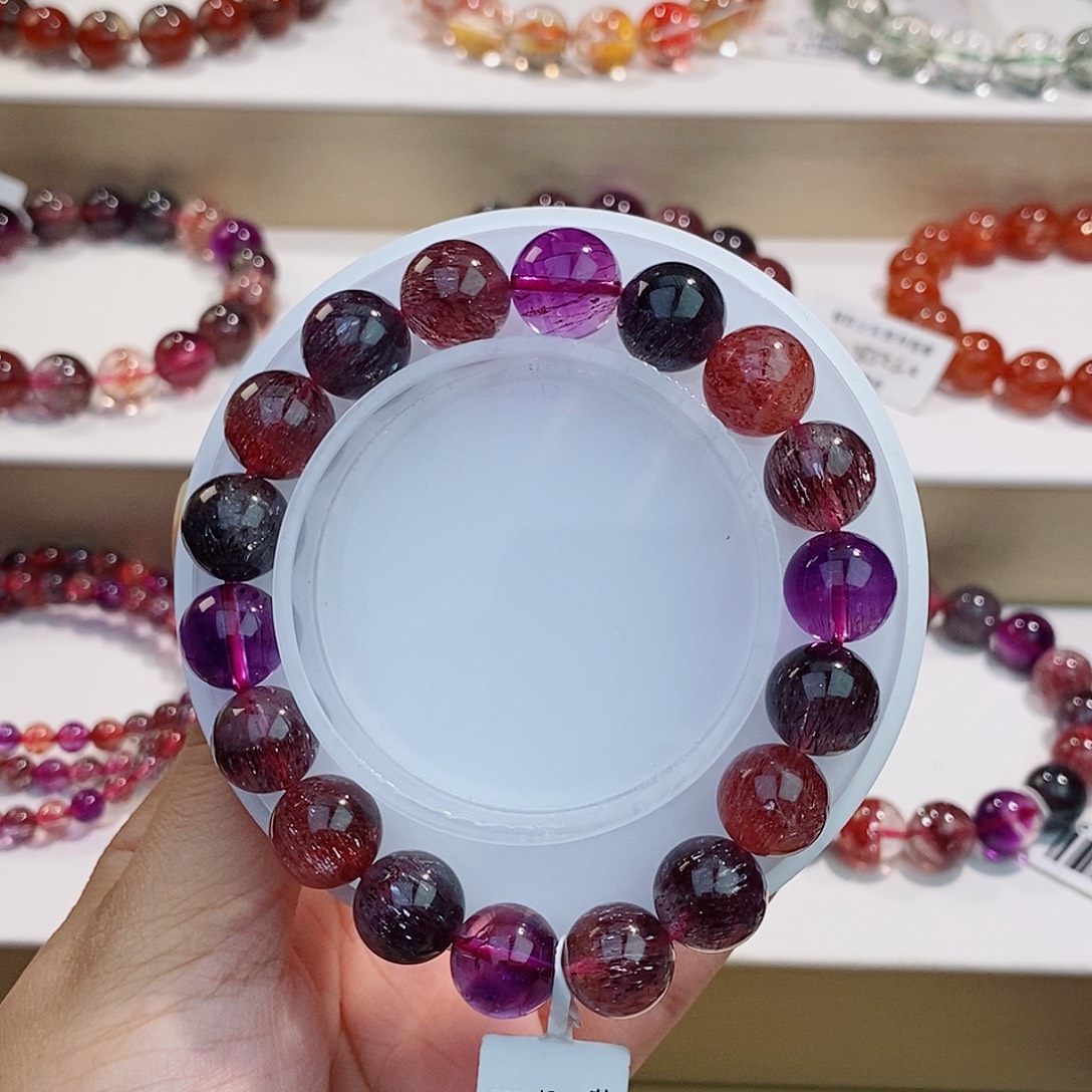 手链未镶嵌水晶黑加仑11