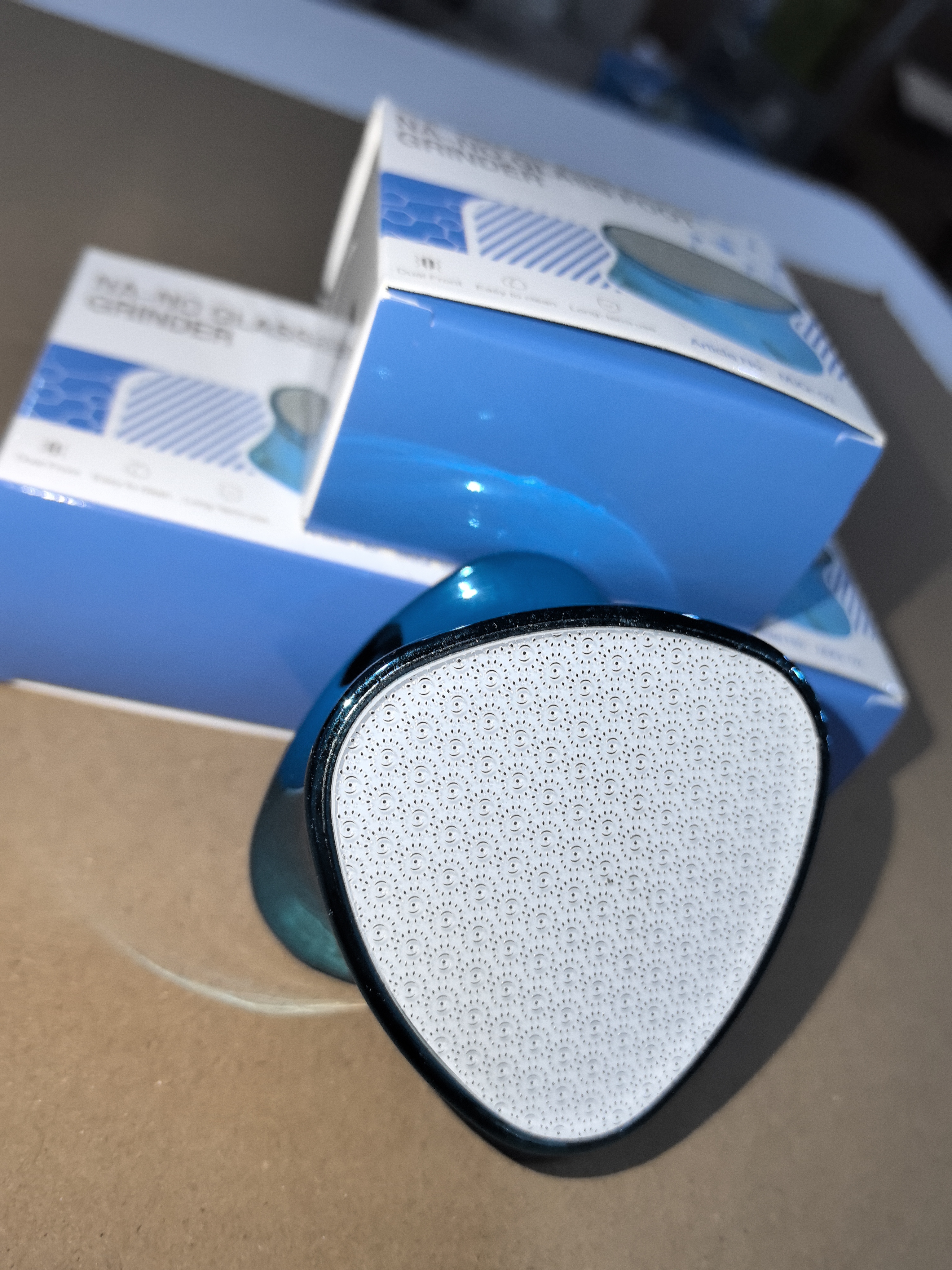 双面纳米玻璃磨毛器磨脚器双效两用脱毛磨皮脚老茧死皮脚后跟