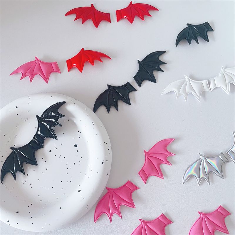 【九日DIY】蝙蝠翅膀配件多色手工制作DiY衣物手机壳装饰材料